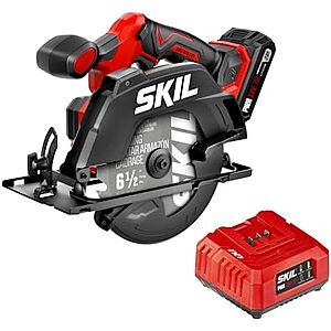 $79.99*: 6.5" SKIL 20V Brushless Cordless Compact Circular Saw Kit w/ 2.0Ah Battery & Charger at Amazon