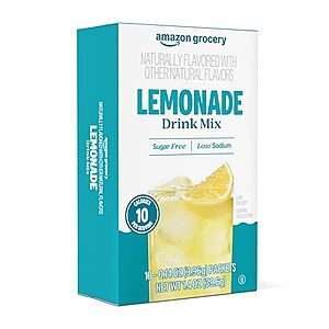 10-Pack 0.14-Oz Amazon Grocery Lemonade Drink Mix Packets https://static.slickdealscdn.com/attachment/1/1/7/1/5/2/7/300x300/19040860.thumb.15 w/ Subscribe & Save