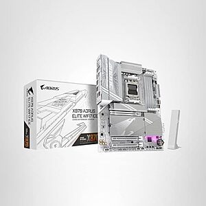 [AC] $219.99*: GIGABYTE X870 AORUS Elite WIFI7 ICE AMD AM5 LGA 1718 Motherboard at Amazon