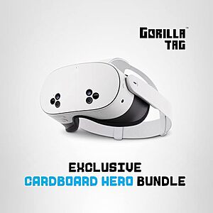 $249.99: 128GB Meta Quest 3S VR Headset (Gorilla Tag Bundle) + $50 credit at Amazon