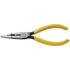 Klein Tools Crimping Long Nose Pliers w/ Curved Handles