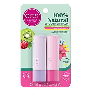 2-Pack 0.14-Oz eos The Hero Lip Repair Moisturizing Lip Balm $2.15 w/ Subscribe & Save