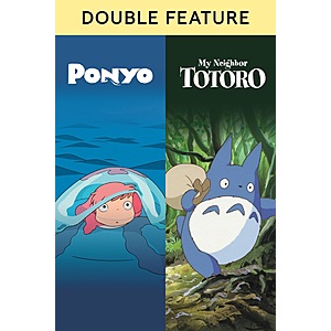 $9.99: Ponyo / My Neighbor Totoro at iTunes