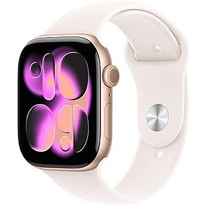 $429: Apple Watch Series 11 [GPS + Cellular 46mm] Smartwatch at Amazon