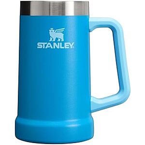 24-Oz Stanley Stay-Chill Beer Stein Tumbler w/ Big Grip Handle (Azure) $15 