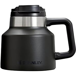 20-Oz Stanley Tough-To-Tip Insulated Stainless Steel Admiral's Mug (Black 2.0) $15.50 