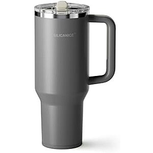 $9.99*: 40-Oz Silicanice Easy Clean Pro Insulated Stainless Steel Tumbler (various colors) at Amazon