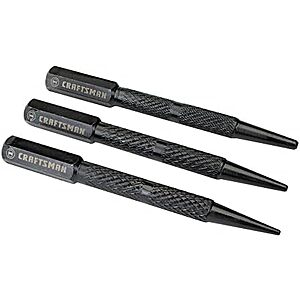 3-Piece Craftsman Steel Nail Set $4.55 