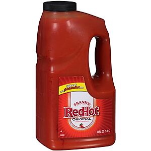 64-Oz Frank's RedHot Original Hot Sauce at Amazon $6.85 w/ Subscribe & Save