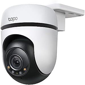 Used - Like New: Tapo 2K Outdoor Wired Pan/Tilt Security Wi-Fi Camera $26.40 