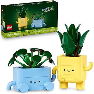 $18.39* | 217-Piece LEGO Botanicals: Botanical Collection - Happy Plants (10349, 2025) at Amazon