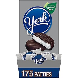 Select Accounts: 84-Oz York Dark Chocolate Peppermint Patties (175 Pieces) $14 w/ Subscribe & Save
