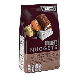 31.5-Oz Hershey's Nuggets Assorted Chocolate Candy Party Pack .40 w/ Subscribe & Save