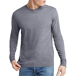 6.31* | Hanes Men's Originals Lightweight Tri-Blend Long Sleeve T-Shirt at Amazon