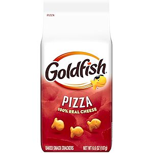Select Accts:6.6oz Goldfish Pizza Cheese Crackers 2 for $3.25 w/ Subscribe & Save