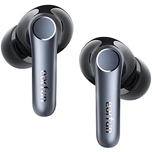 53.19* | EarFun Air Pro 4 Adaptive Hybrid Noise Canceling Wireless In-Ear Earbuds (Black) at Amazon