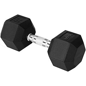 27.30 | 30-Lbs Yes4All Chrome Grip Encased Hex Dumbbell at Amazon