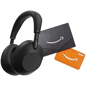 344.01 | Sony WH-1000XM6 Noise Canceling Headphones in Black and $30 Amazon Gift Card at Amazon