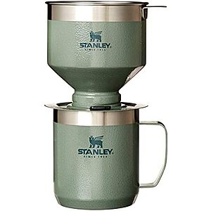 12-Oz Stanley Perfect Brew Stainless Steel Pour Over Camp Mug w/ Lid (3 Colors) $26
