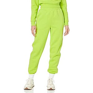 8.94 | Amazon Essentials Womens Relaxed High Waist Joggers at Amazon