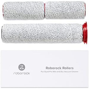 $9.99 | roborock 3 Pcs Soft Roller Brush for Dyad Pro/Dyad Pro Combo Cordless Wet Dry Vacuum Cleaner at Amazon