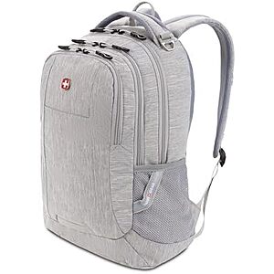 $34.19 | SwissGear 5505 Cecil 16&rdquo; Laptop Backpack Light Grey at Amazon