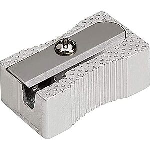 1.55 | Integra Aluminum Pocket Sharpener,Steel,Silver (ITA42852) at Amazon