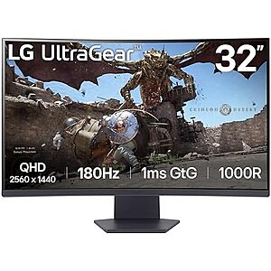 LG UltraGear Curved Monitor