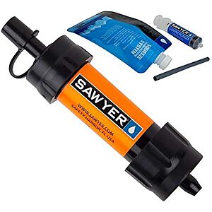 17.30 | Sawyer Products Mini Water Filtration System at Amazon