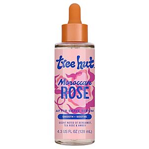 S&S] $6.17 | 4.3-Oz Tree Hut Moroccan Rose After Shave Serum at Amazon