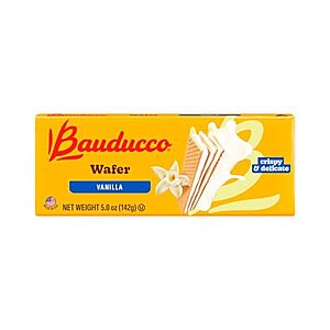 AC] $1* | 5-Oz Bauducco Wafer Cookies (Vanilla) at Amazon