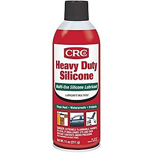11-Oz CRC Heavy Duty Silicone Lubricant $2.95 
