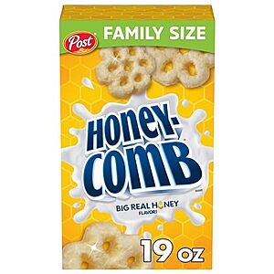 S&S] $2.87 | 19-Oz Honeycomb Sweetened Corn and Oat Cereal at Amazon