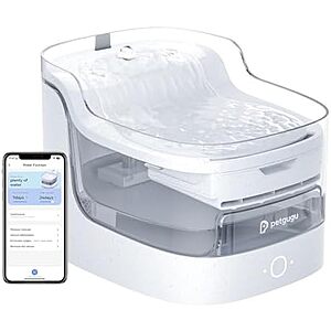 19.99 | PETGUGU Cat Water Fountain for Drinking at Amazon
