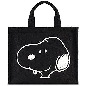 19.99 | Concept One Peanuts Snoopy Tote Bag at Amazon