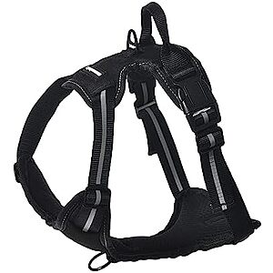 8.82* | Amazon Basics No-Pull Adjustable Soft Padded Dog Vest Harness (XL) at Amazon