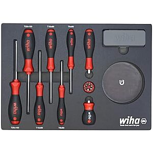 Select Accts:45-Piece Wiha Knife Maintenance Magnetic Workstation Tray Set $72.90 + Free Shipping