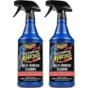 20.63 | 2-Pack 32-Oz Meguiar's Extreme Marine Multi-Surface Cleaner (M180332) at Amazon