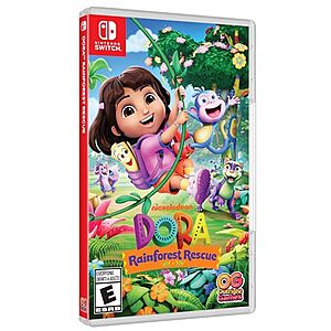 Dora: Rainforest Rescue (Nintendo Switch) $13.35 or less 