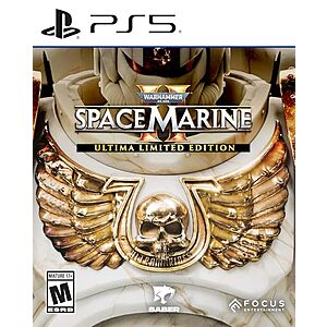 [YMMV, AC] $48.81 | Warhammer 40,000: Space Marine 2 - Ultima Limited Edition - PlayStation 5 at Amazon