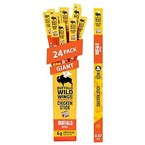 24-Pack 0.97-Oz Slim Jim Smoked Chicken Sticks $10.75 w/ Subscribe & Save