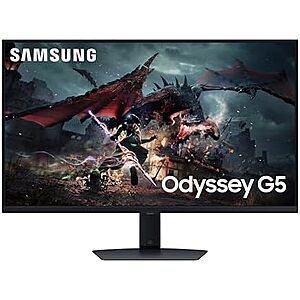 32″ Samsung Odyssey G50D Series QHD 180Hz Fast IPS Freesync Gaming Monitor $230 (or less) + Free Shipping