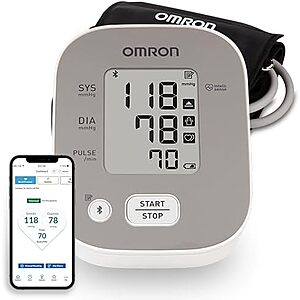 OMRON Bronze Blood Pressure Monitor $30 