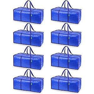 24-Gal Creative Green Life Extra Large Heavy Duty Moving Bags: 4-Ct $12.50, 8-Ct $18.20 