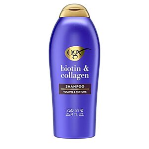[SnS] $7.88 | 25.4-Oz OGX Thick & Full + Biotin & Collagen Shampoo at Amazon