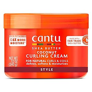 12-Oz Cantu Coconut Curling Cream w/ Shea Butter $3.25 w/ Subscribe & Save