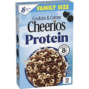 15-Oz Cheerios Protein Cereal (Cookies & Creme) 8 for $23.75 w/ S&S + Free S&H