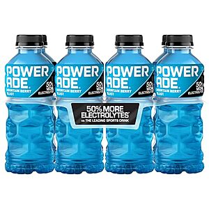 8-Pack 20-Oz POWERADE Sports Drink (Mountain Blast) $4.25 w/ Subscribe & Save