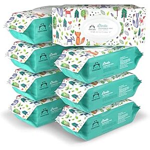 [SnS, AC] $12.93* | 8-Pack 100-Count Mama Bear Gentle Fragrance Free Baby Wipes at Amazon