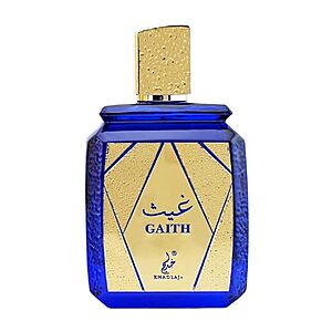 $9.42* | 3.4-Oz Khadlaj Gaith Eau de Perfume Spray for Men at Amazon